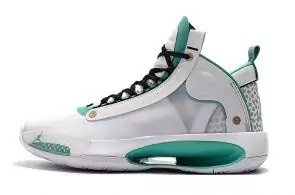 air jordan 34 france shoes white green